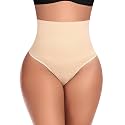 Womens Thong Shapewear Mid to High Waisted Shaper Thong WN0017