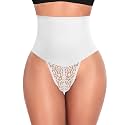 Womens Thong Shapewear Mid to High Waisted Shaper Thong WN0017