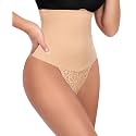 Womens Thong Shapewear Mid to High Waisted Shaper Thong WN0017