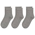 Womens Viscose Bamboo Crew Socks Thin Casual Ultra Soft Colorful Above Ankle Socks Breathable Comfortable 3/6 Pairs