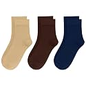 Womens Viscose Bamboo Crew Socks Thin Casual Ultra Soft Colorful Above Ankle Socks Breathable Comfortable 3/6 Pairs