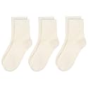Womens Viscose Bamboo Crew Socks Thin Casual Ultra Soft Colorful Above Ankle Socks Breathable Comfortable 3/6 Pairs