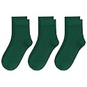 Womens Viscose Bamboo Crew Socks Thin Casual Ultra Soft Colorful Above Ankle Socks Breathable Comfortable 3/6 Pairs