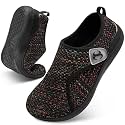 Womens Walking Shoes Comfortable Wide Diabetic Shoes Adjustable Zero Drop Edema Shoe Breathable Neuropathy Nursing Shoes Casual Wide Width Sneakers