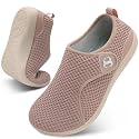 Womens Walking Shoes Comfortable Wide Diabetic Shoes Adjustable Zero Drop Edema Shoe Breathable Neuropathy Nursing Shoes Casual Wide Width Sneakers