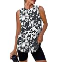 Womens Workout Tank Tops Lightweight Sleeveless Shirts for Women Loose Fit Tops for Athletic Running Tennis Yoga