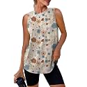 Womens Workout Tank Tops Lightweight Sleeveless Shirts for Women Loose Fit Tops for Athletic Running Tennis Yoga