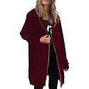 Womens Zip Up Hoodies Long Sleeve Hooded Lightweight Sweatshirt Oversized Fleece Jacket With Pockets Fall Clothes