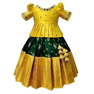 wommaniya impex girls lehenga choli ethnic wear embroidered lehenga choli