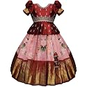 Wommaniya Impex Girls Lehenga Choli Ethnic Wear Embroidered Lehenga Choli