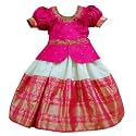 Wommaniya Impex Girls Lehenga Choli Ethnic Wear Embroidered Lehenga Choli
