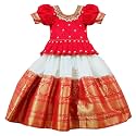 Wommaniya Impex Girls Lehenga Choli Ethnic Wear Embroidered Lehenga Choli