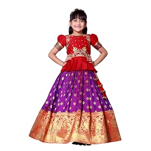 Wommaniya Impex New south Indian traditional pattu