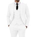WOMS Men39s 3 Piece Suit Slim FitMens