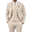 WOMS Men39s 3 Piece Suit Slim FitMens