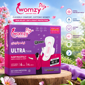 Womzy Pain Relief Sanitary Pads Ultra Thin