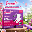 Womzy Pain Relief Sanitary Pads Ultra Thin