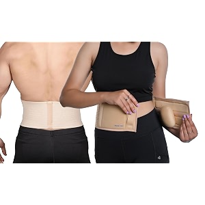 wonder care umbilical hernia belt hernia support brace with detachable compression pad navel hernia pain relief for men amp women l