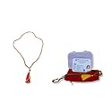 Wonder Care WC Authentic Rudraksh Mala-5face- Genuine Himalayan 4mm Rudraksha Seeds Religious Rosary Japa Mala (108+1) Beads [11.5 Inch, 2 Units]