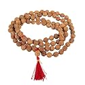 Wonder Care WC Certified Rudraksha Mala 5face(Panchmukhi) Authentic Genuine 10mm Rudraksha Beads Japa Mala Beads [2Units]|108+1 Beads|59.6cm