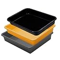 Wonder Exel Small Rectangular Multipurpose Organising &amp; Storage Plastic Tray, Set of 3, Multicolour, Standard (EXCELSMALL) (Mix) (Yellow Grey Black)