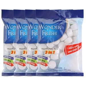 naphthalene balls for cloth store insecticidepantry bugs and moths repellant scented smell 100g pack of 4