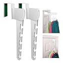Wonder Hanger 2-Pack Over-the-Door Cascading Hanger Hooks, White