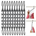 Wonder Hanger Max 20-Pack Space-Saving Hangers, 360° Hook, Grey