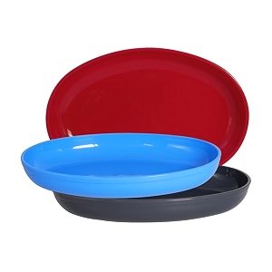 wonder homeware prime sigma snacker mixing bowl 500 ml set of 3 multicolor red blue grey