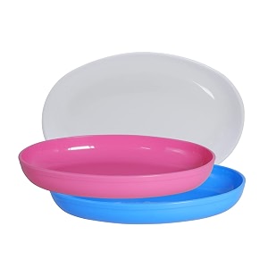 wonder homeware prime sigma snacker mixing bowl 500 ml set of 3 multicolor blue white pink