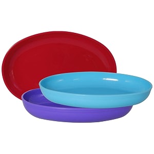 wonder homeware prime sigma snacker mixing bowl 500 ml set of 3 multicolor red cyan violet