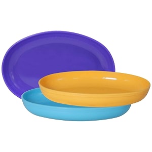 wonder homeware prime sigma snacker mixing bowl 500 ml set of 3 multicolor cyan yellow violet