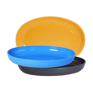wonder homeware prime sigma snacker mixing bowl 500 ml set of 3 multicolor yellow blue grey