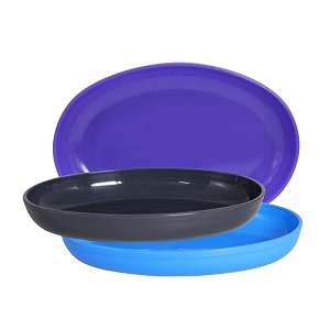 wonder homeware prime sigma snacker mixing bowl 500 ml set of 3 multicolor blue grey violet