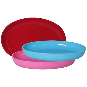 wonder homeware prime sigma snacker mixing bowl 500 ml set of 3 multicolor red cyan pink