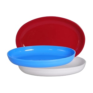 wonder homeware prime sigma snacker mixing bowl 500 ml set of 3 multicolor red blue white