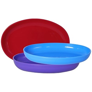 wonder homeware prime sigma snacker mixing bowl 500 ml set of 3 multicolor red blue violet