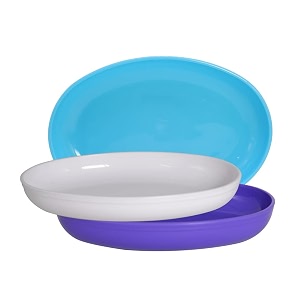 wonder homeware prime sigma snacker mixing bowl 500 ml set of 3 multicolor cyan white violet