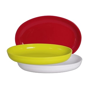 wonder homeware prime sigma snacker mixing bowl 500 ml set of 3 multicolor red green white
