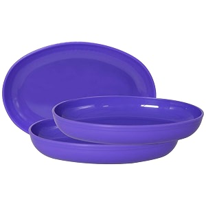 wonder homeware prime sigma snacker mixing bowl 500 ml set of 3 multicolor violet