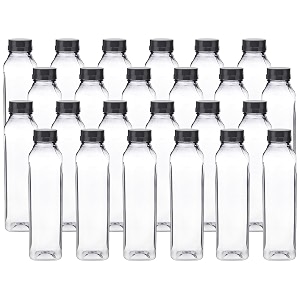 wonder plastic atlanta 1000 fridge bottle set 24 pc bottle 1000 ml grey color made in india