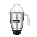 Wonder Star Preeti Mixer Grinder Compatible Jar ||Compatible With Preethi MG 146,Popular, Blue Leaf, Eco, Chef Pro &Many More||4 Teeth High Nylon Coupler (BIG JAR 1750ML)