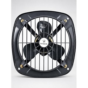 wonder star ventillation axial fan various sizes metal grey