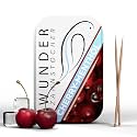 Wonder Toothpick Flavored Toothpicks Cherry Menthol - Helps with Quit Smoking and Bad Habits - Stop Nail Biting - Fresh Breath - Teeth Cleaning On the Go - Nicotine Free - Sugar Free - Vegan - Kosher
