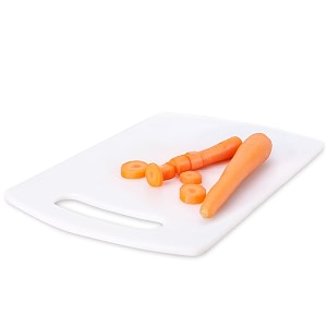 wonderchef ambrosia vegetable chopping board  1634 x 1034  6mm thickness  crack-resistant and unbreakable  odour and stain resistant  easy to clean  white