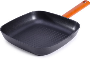 wonderchef caesar forged grill pan 24 cm diameter 19 l capacity