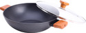 WONDERCHEF Caesar Forged Kadhai 24 cm diameter with Lid 2.7 L capacity (Aluminium, Non-stick, Induction Bottom)
