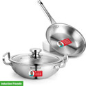 WONDERCHEF Stella Tri-Ply Induction Bottom Cookware Set
