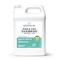 Wondercide - Flea & Tick Shampoo for Dogs and Cats - Flea and Tick Treatment with Natural Essential Oils - for Pets Over 4 Months - Powered by Plants - Cedarwood - 128 Fl oz