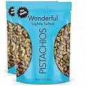 Wonderful Pistachios No Shells, Lightly Salted Nuts, 12 Ounce Resealable Bag, Protein Snacks, Gluten Free, Healthy Snack (Pack of 2)